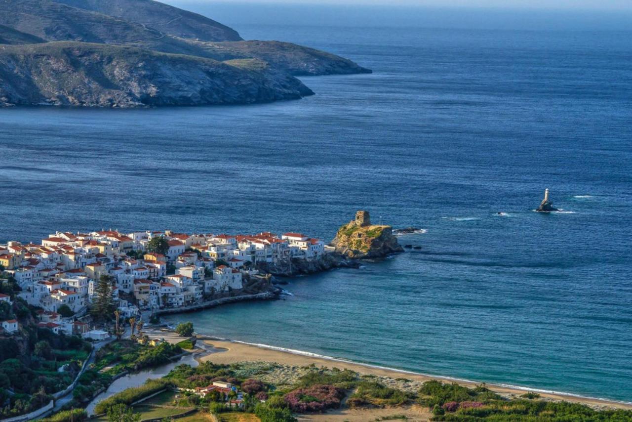 Castel Abaso Boutique Apartments By Explore Andros Luaran gambar