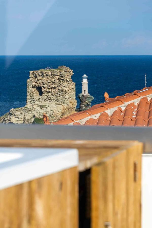 Castel Abaso Boutique Apartments By Explore Andros Luaran gambar