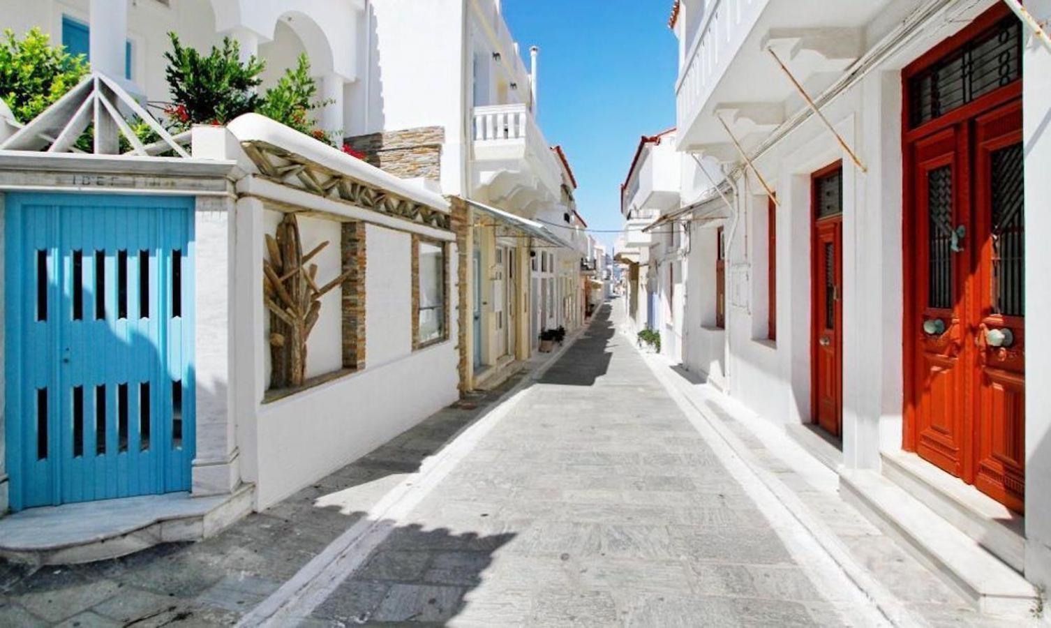Castel Abaso Boutique Apartments By Explore Andros Luaran gambar