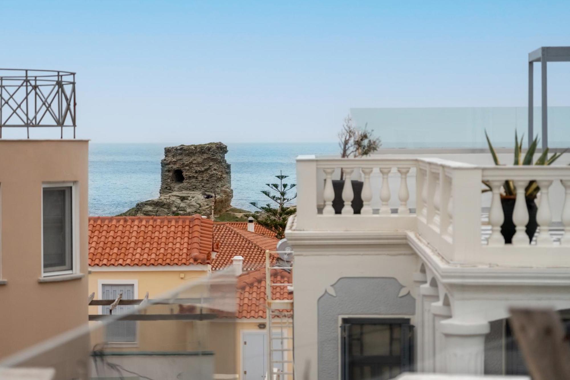 Castel Abaso Boutique Apartments By Explore Andros Luaran gambar